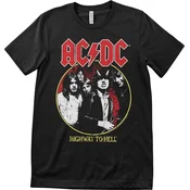 AC/DC Majica Highway To Hell 1979 Tour Unisex Black 2XL