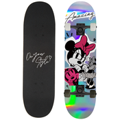 Dječji drveni skateboard Minnie Mouse amazing holo