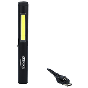KS Tools LED COB Stripe kontrolna lampa 350 lumena s UV spot LED i laserskim pokazivacem 150.4400
