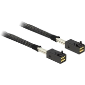 Delock Priključni kabel za trdi disk [1x mini SAS vtič (SFF-8087) - 1x mini SAS vtič (SFF-8087)] 0.50 m črne barve Delock