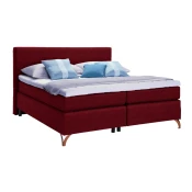Esposa POSTELJA BOXSPRING 180 cm x 200 cm , tekstil rdeča