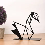Atelier Del Sofa Dekorativna figura Swan, 20x15 cm, 1.5 mm, Crna