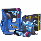 Spirit: Space Šolska torba, nahrbtnik z motivom 4-delni set