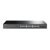 TP-Link TL-SG2428P JetStream 24xGbE PoE+ LAN 4xGbE SFP port pametni upravljivi PoE+ prekidac