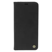 LEATHER RETRO FLIP Maska za telefon za Xiaomi Redmi Note 11S , Crna