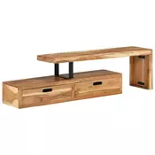 TV stalak (118-200) x 30 x 40 cm Masivno drvo akacije