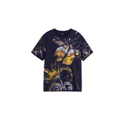 Desigual Majica nočno modra/rumena