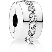 Pandora Srebrna sponka s kristali 791972CZ