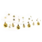 20LED GIRLAND GOLD BALL 2AA WW