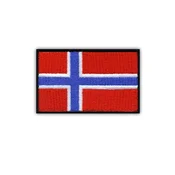 shumee Norveška zastava našitek - velika BB - našitek - vezen našitek/značka/emblem