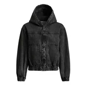 khujo Prehodna jakna Gretel  črn denim