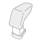 Armrest Suzuki Splash 2008-2014 (adapter only)