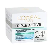 Loreal Triple Active Day Cream vlažilna dnevna krema z vitaminom E in ceramidi 50 ml