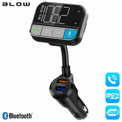 BLOW FM odašiljac 74-165, Bluetooth 5.0 + Quick Charge 3.0 punjac, ??MicroSD + hands-free telefoniranje