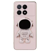 GS Ovitek za Xiaomi Poco X6 Pro 5G, Astronaut, roza