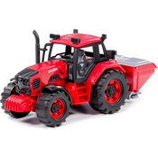 Traktor Belarus s prikolico za gnojenje 23 cm