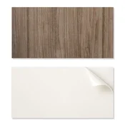 shumee Paket PVC ploščic z vzorcem, samolepilnih za spalnico, naravna tekstura lesa, 10x40x20 cm