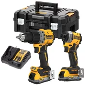 DeWalt KOMPLET IZVIJAČ DCD805 + IZVIJAČ DCF850 18V 2*1.7AH