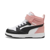 Puma Rebound V6 Mid Toddlers Sneakers, White, Size 26, Shoes