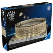 Ravensburger 3D puzzle Iconics: Kolosej (nočna izdaja) 216 kosov