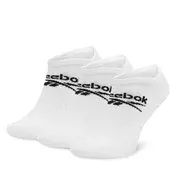 Kratke nogavice Reebok R0353-SS24 (3-pack) Bela