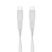 Kabel RivaCase PS6005 WT12 Type-C / Type-C cable, 1,2m white, 12/96