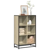 shumee vidaXL Knjižna omara, hrast sonoma, 65,5 x 33 x 107,5 cm