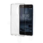 NOKIA original ovitek CC-109 SLIM za Nokia 5.1 prozoren
