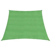shumee vidaXL Senčno jadro, 160 g/m2, svetlo zeleno, 3/4x2 m, HDPE