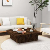 Stolic za kavu boja hrasta 90x90x28 cm od konstruiranog drva