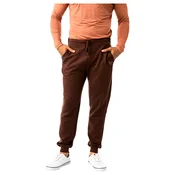 Moške hlače Bauer FLC Knit Jogger Brown Stone S