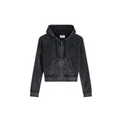 Juicy Couture Jopa na zadrgo MADISON črna