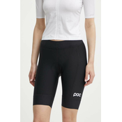 Biciklističke kratke hlače POC Air Indoor boja: crna, bez uzorka, srednje visoki struk