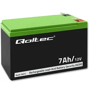 Qoltec QOC 53076 AGM Akumulator | 12V | 7Ah | Security