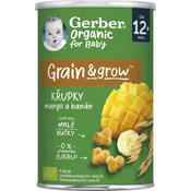 GERBER Bio čips z mangom in banano 35 g