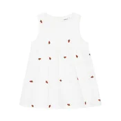 NAME IT Vsakodnevna obleka Derilla 13240054 Bela Regular Fit