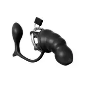 Pipedream Kavez za penis sa anal plagom Anal Fantasy Elite