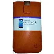Nobrand Torbica INDIGO Wash za Galaxy S5 - oranžna - žepek za telefon, dimenzije telefona do 142 x 72 x 8.1mm