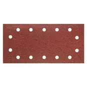 brusni papir s cickom 115 x 230 mm, K80, 5 kom., s rupama 55H722