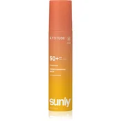 Attitude Sunly Tropical Coco mineralno pršilo za sončenje SPF 50+ 75 ml