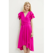 Obleka Dkny roza barva, DD4AQ571