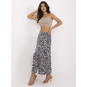 Skirt-D73771M50222B-navy blue