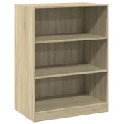 Vidaxl Garderobna omara sonoma hrast 77x48x102 cm iverna plošča