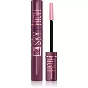 Maybelline Lash Sensational Sky High maskara za volumen in podaljšanje trepalnic odtenek Burgundy Haze 7,2 ml