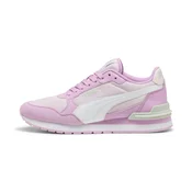 PUMA ST Runner v4 Mesh Sneakers Youth, Shoes, Powder Pink/White/Créme De Mint, 35.5