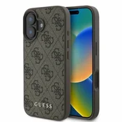 shumee Ovitek Guess 4G Classic - iPhone 16 (rjav)