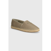 Espadrile Calvin Klein ESPADRILLE RELOCK MONOCQ boja: bež, HW0HW01916