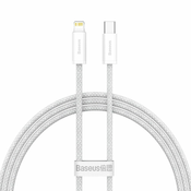 BASEUS Dynamic kabel USB-C/Lightning PD 20W 1m, belo