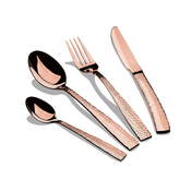 BerlingerHaus - Set jedilnega pribora iz nerjavečega jekla 24 kom. rosegold