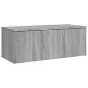 Vidaxl TV omarica siva sonoma 80x34x30 cm inženirski les